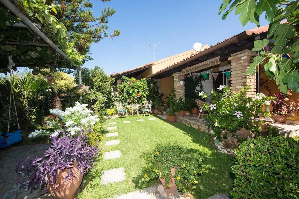 Villa Tina Country Beach Apartments Acharavi  Bagian luar foto