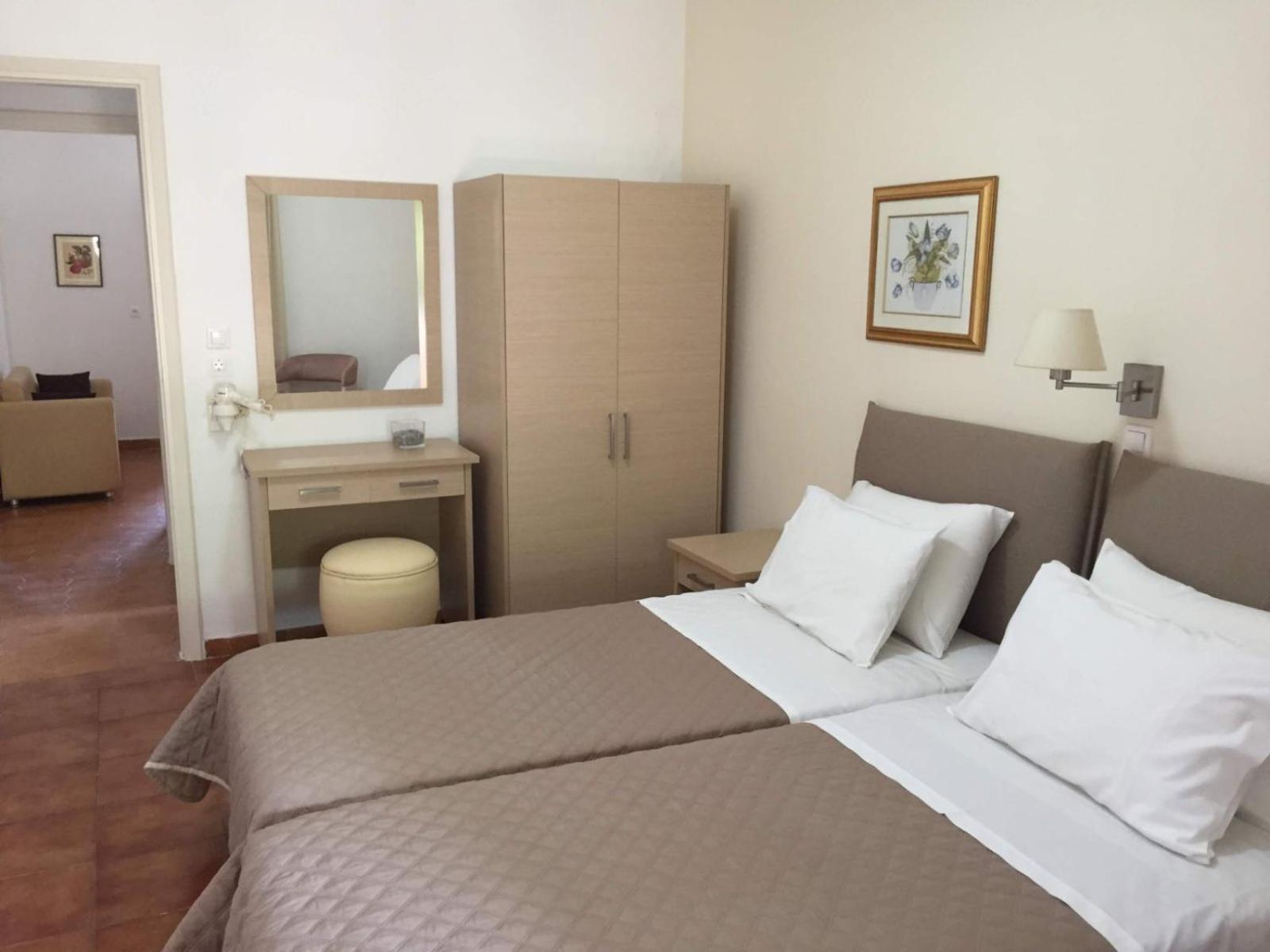 Villa Tina Country Beach Apartments Acharavi  Ruang foto