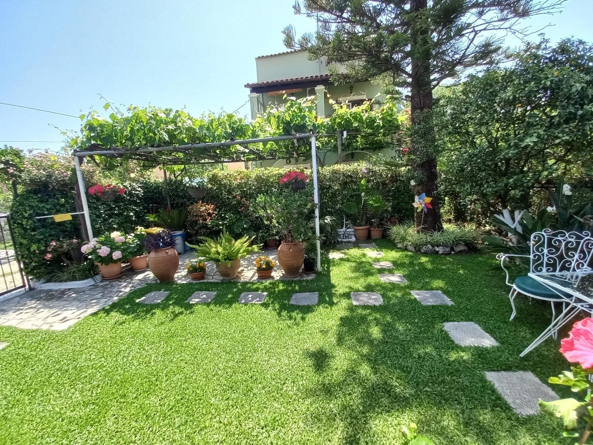Villa Tina Country Beach Apartments Acharavi  Ruang foto